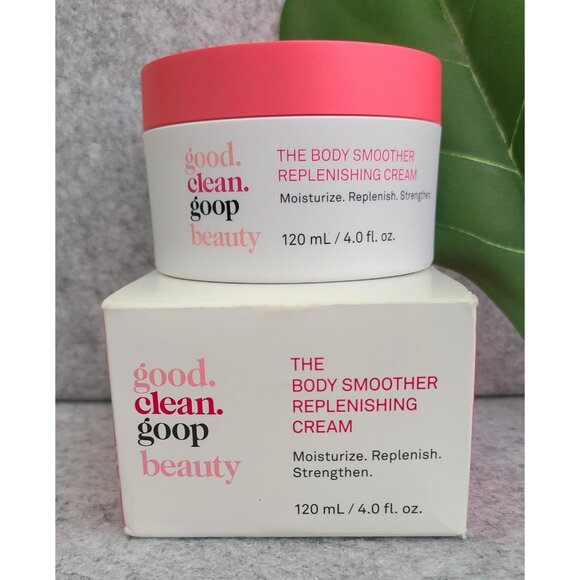NEW good.clean.goop beauty The Body Smoother Replinishing Cream 4oz - Picture 1 of 2